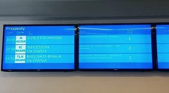 Pasażerowie skarżą się na wyświetlacze 