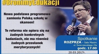 Posłanka Nowoczesnej przyjedzie do Rozprzy 