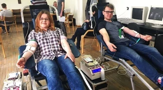 W szkole w Bujnach zbierali krew 