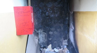 Bezdomny zaprószył ogień?