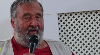 Krzysztof Kowalewski na spotkaniu z piotrkowską publicznością 