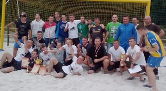 Seniorzy z Sulejowa wygrywają Skalnik Beach Soccer Cup 