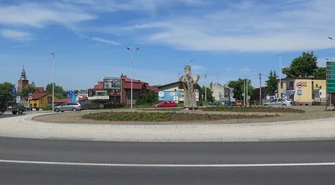 Jest rondo turbinowe, ale nie ma... tabliczki