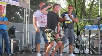 „Pudzian” rozruszał publiczność w Mierzynie