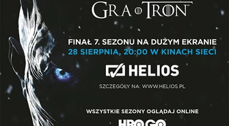 Finałowy odcinek 7. sezonu "Gry o Tron" w kinach Helios!