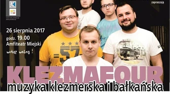 Muzyka klezmerska i bałkańska zabrzmi w amfiteatrze