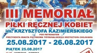III Memoriał Piłki Ręcznej im. K. Kazimierskiego
