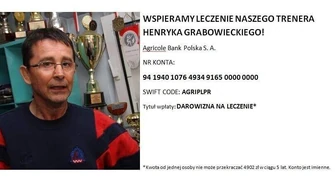 Legendarny trener potrzebuje pomocy 
