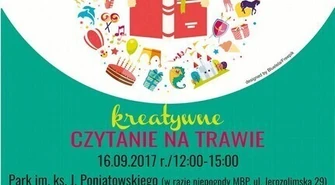 Kreatywne czytanie na trawie 