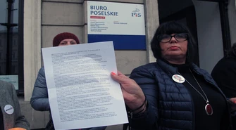 "Protestuję przeciwko..."