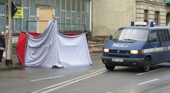 Zginął pod kołami karawanu [DRASTYCZNE SCENY ]