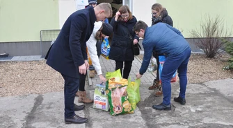 "Wigilia dla zwierząt" w piotrkowskim schronisku