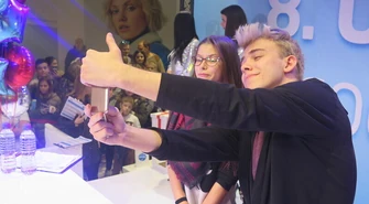 Blowek ściągnął tłumy do galerii Focus Mall!