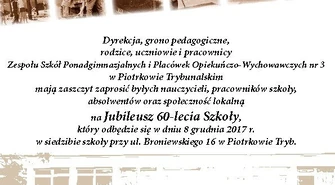 Jubileusz 60-lecia ZSP 3