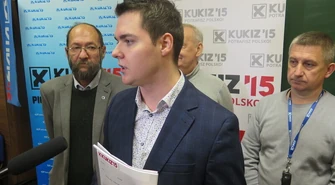 Poseł Łukasz Rzepecki w Piotrkowie