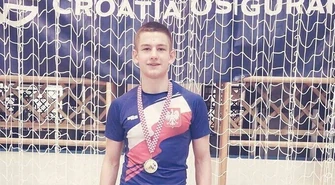 Uczeń ZSP nr 2 wywalczył złoto w Zagrzebiu