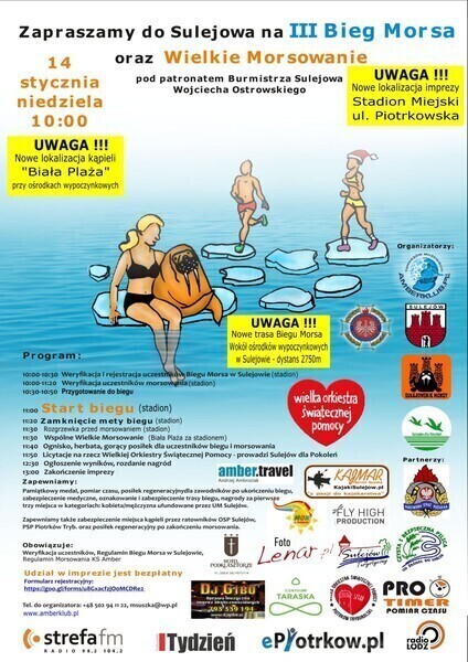 III Bieg Morsa i Wielkie Morsowanie przy akompaniamencie WOŚP