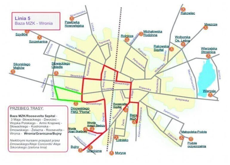 Dwa nowe przystanki i zmiany w rozkładzie jazdy MZK