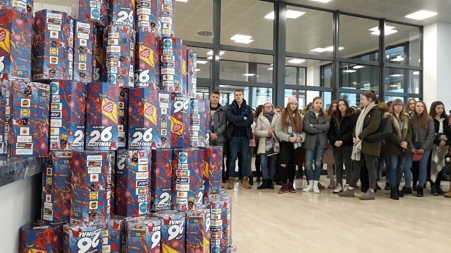 Odprawa wolontariuszy WOŚP w Piotrkowie