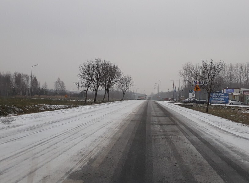 Zima przypomniała o sobie