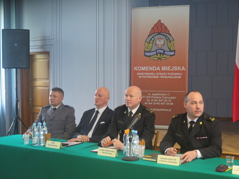 Mniej pożarów ale więcej interwencji strażaków w 2017 roku