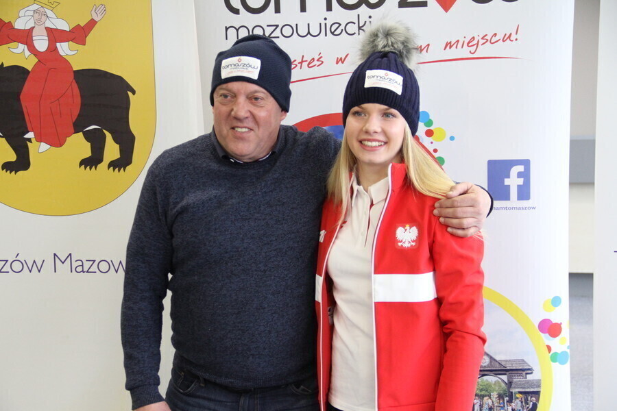 Ostatni trening naszej olimpijki w rodzinnym mieście