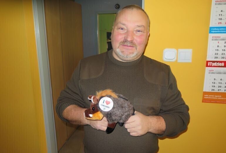 Chrumek nową maskotką osady w Kole