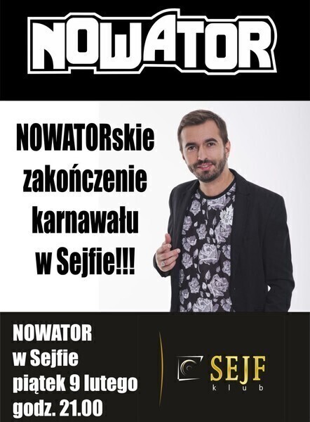 Nowator na zakończenie karnawału