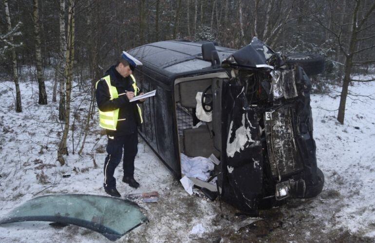 39-latek nie przeżył wypadku