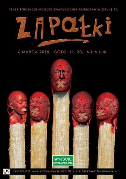 Teatr studencki zaprasza na Zapałki