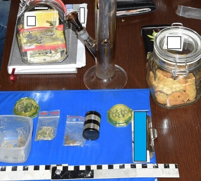 Przygotował ciasteczka z marihuaną