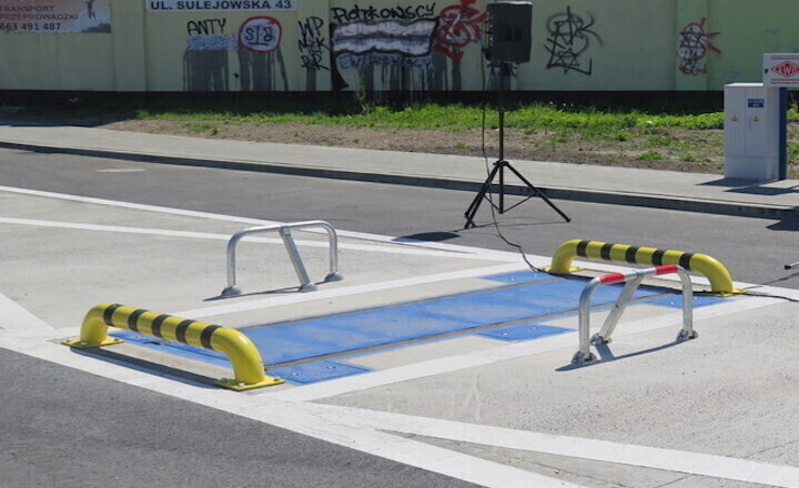 Inspektorzy mogą już korzystać z wagi przy rondzie Sulejowskim
