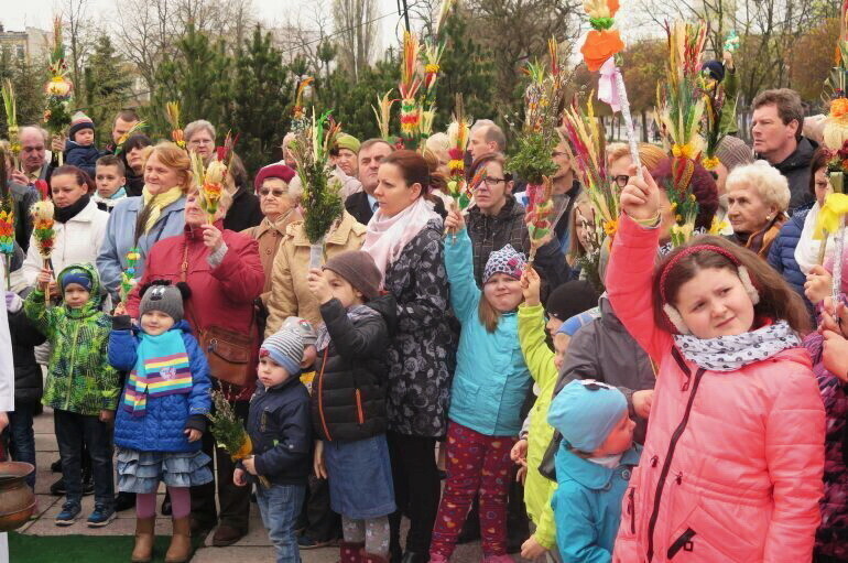 Będzie święcenie palm będzie procesja