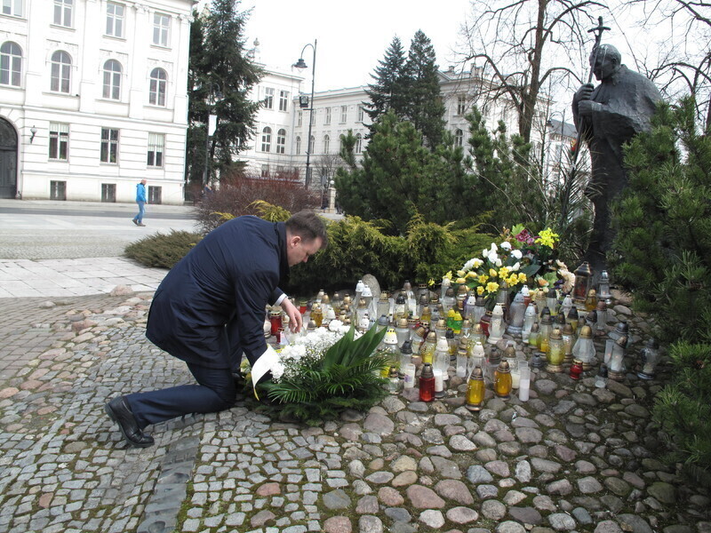 W Piotrkowie też pamiętali o Janie Pawle II