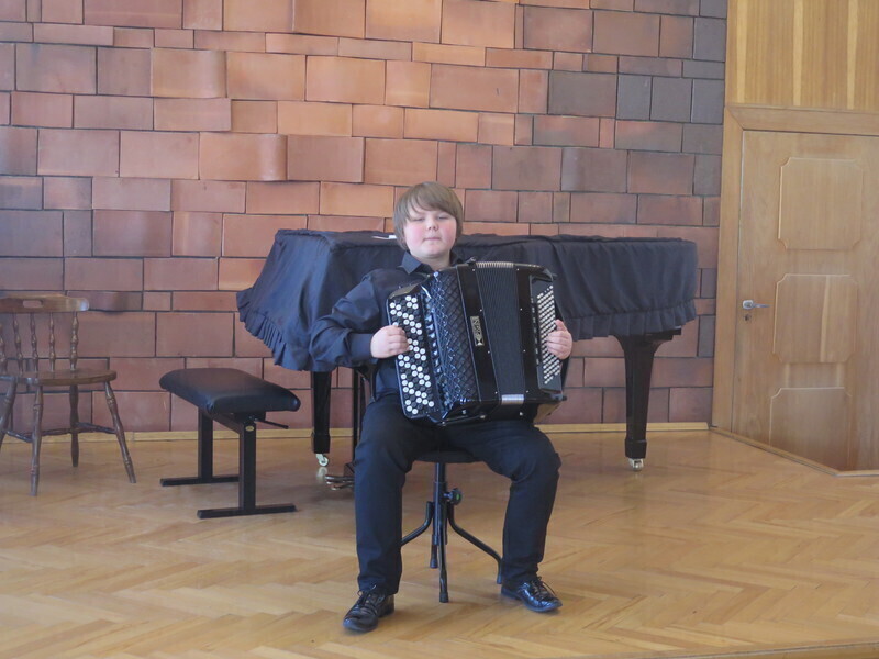 Młodzi akordeoniści zagrali w Piotrkowie