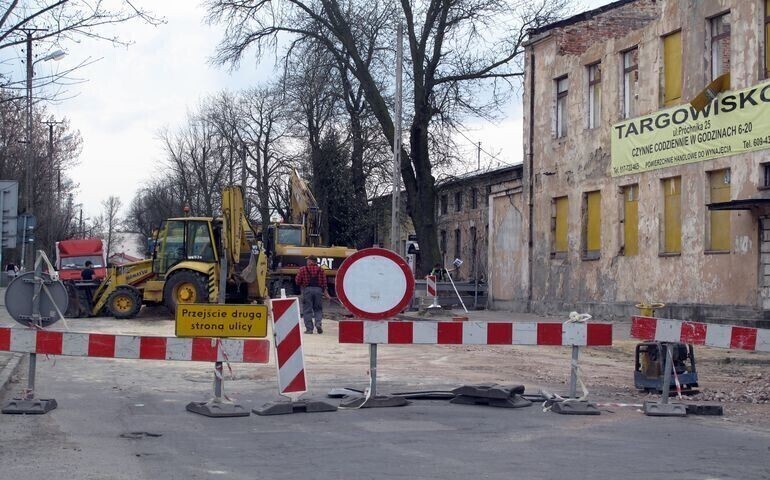 Prace na Próchnika wznowione