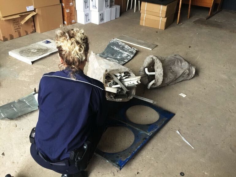 Włamał się do szpitala. Ukradł armaturę łazienkową