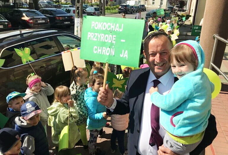 Najmłodsi edukowali mieszkańców Wolborza