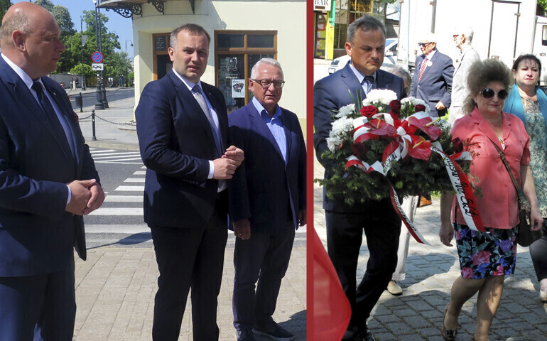 Dwie delegacje na jedną okazję