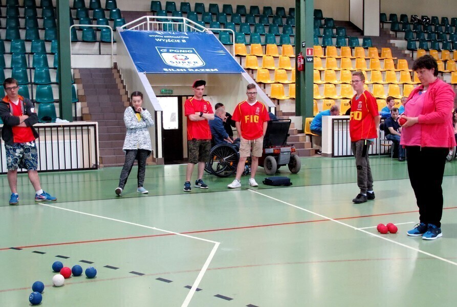 Turniej w boccię w hali Relax WYNIKI