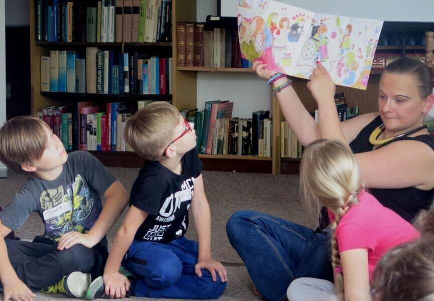 Bajki bez barier w Bibliotece Pedagogicznej