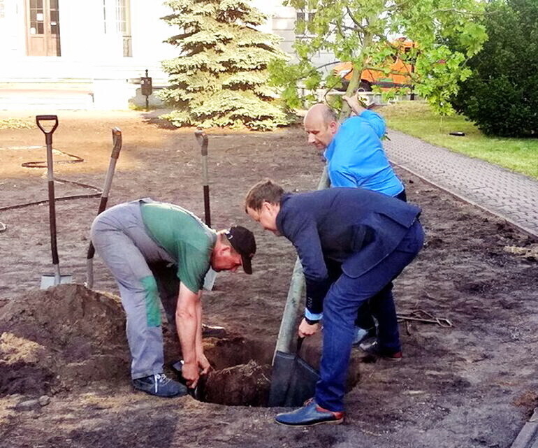 Tomaszów Mazowiecki w bieli i czerwieni