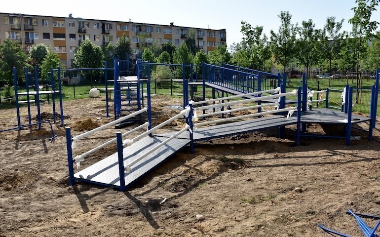 Plac zabaw zyska nową jakość