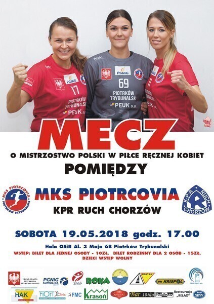 Pożegnalny mecz trzech zawodniczek Piotrcovii