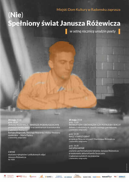 NieSpełniony świat Janusza Różewicza w MCK w Radomsku