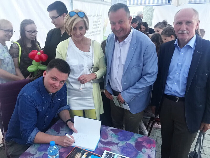 Zmieniajmy świat od dziś Hołownia w Wolborzu