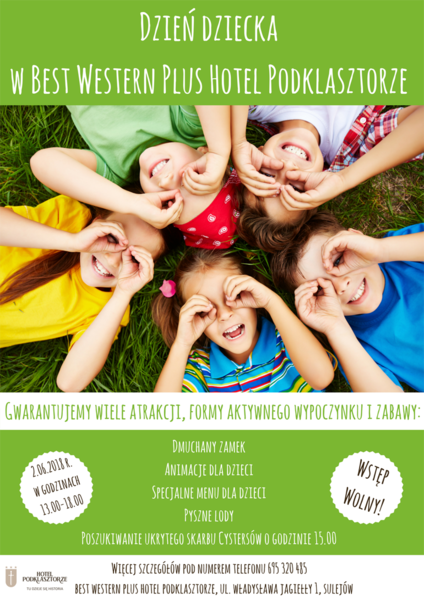 Wyjątkowy Dzień Dziecka w Hotelu Podklasztorze