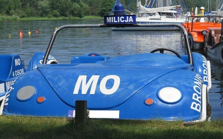 Poszukiwani na zalewie wywołali awanturę