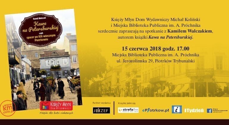 Zapraszamy na promocję książki o Piotrkowie