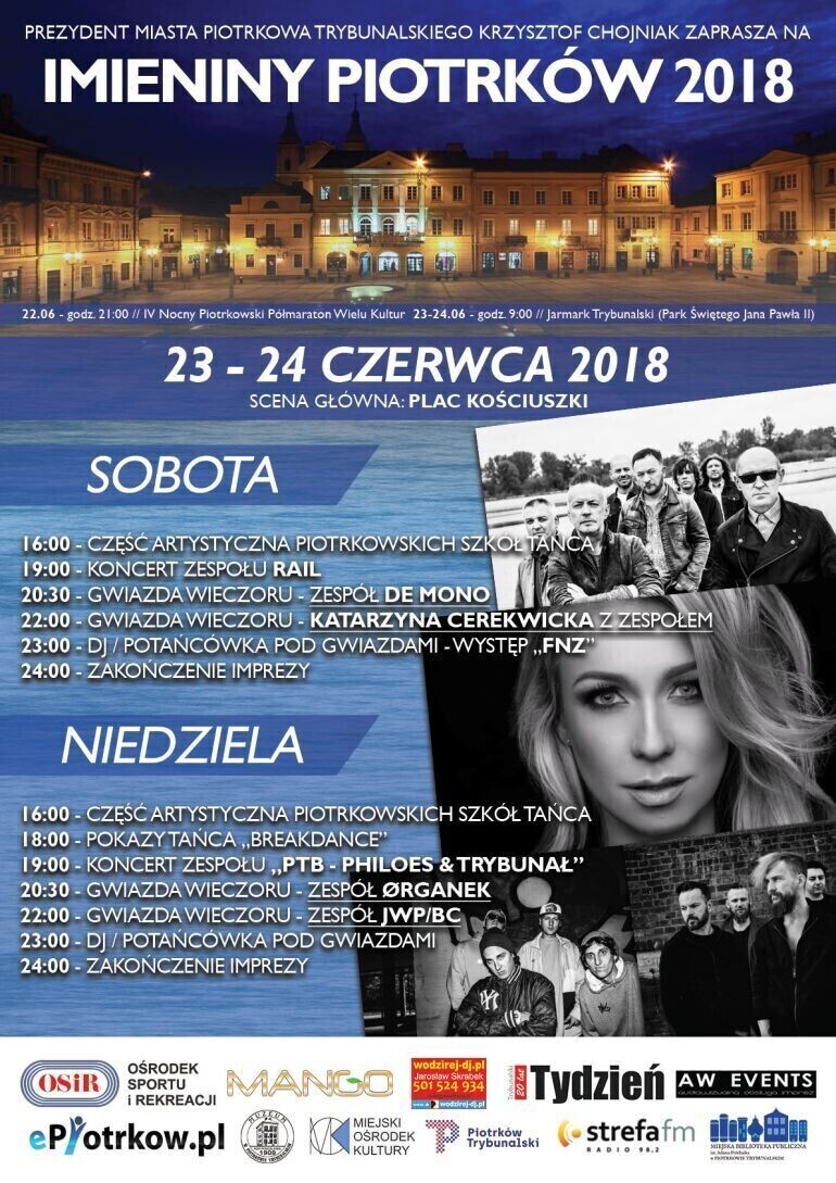 Gotowi na imieniny UWAGA ZMIANA W PROGRAMIE